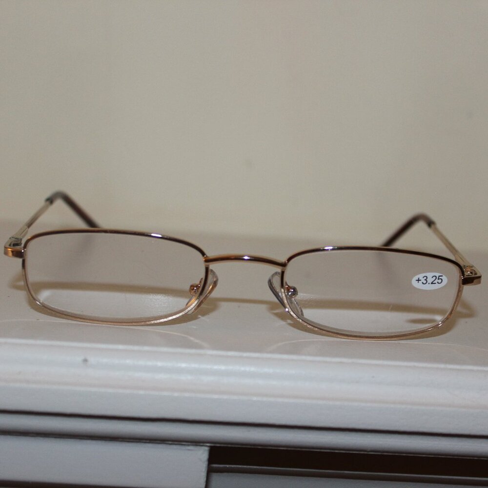 Hilco Men's Reading Glasses +3.25 (VR106)